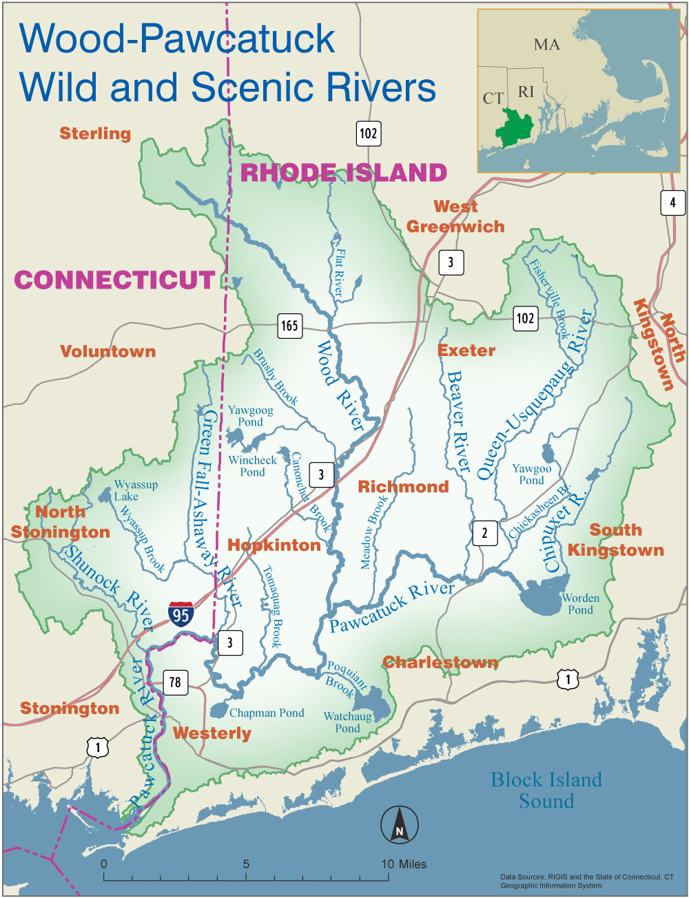 Rivers Map
